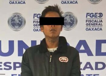 La persona detenida ya fue presentada ante el Ministerio Público y recluida en un penal estatal.