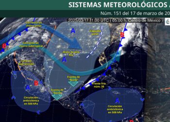 Lluvias y chubascos aislados persistirán en el norte de Oaxaca