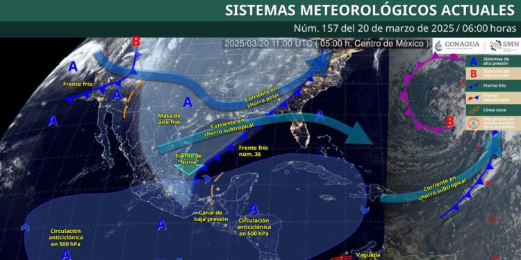 Se prevén lluvias y descenso de temperatura en diversas regiones de Oaxaca
