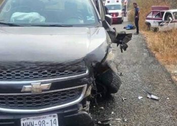 Taxista muerto y 5 heridos deja accidente en la 190; eran de Tequisistlán