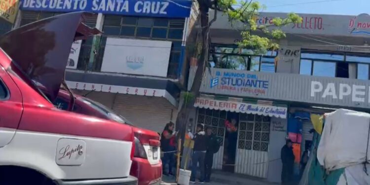 VIDEO | Asalto en papelería de Oaxaca causa muerte de sexagenaria por infarto