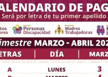 ¿Quiénes reciben el pago de la Pensión Bienestar del 18 al 21 de marzo 2025?