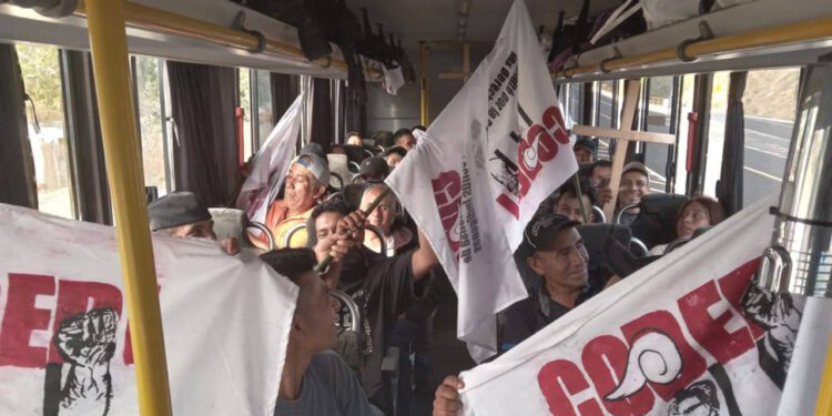 Barranca Ventanilla, facilita protesta y acorta distancias; la usa Codedi de autopista para movilizarse