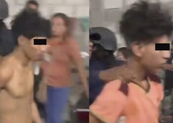 VIDEO | ¡Justicia por propia mano! Casi linchan a presuntas ‘ratas’ tras intento de asalto en Unión Hidalgo