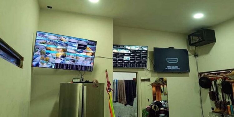 Foto: redes sociales // Presumiblemente, los centros clandestinos servían para labores de vigilancia para células delictivas que operan en esa zona,