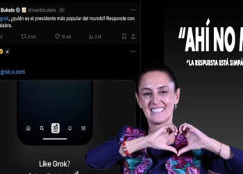 Claudia Sheinbaum: La más popular según la IA de Elon Musk