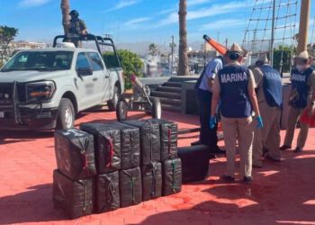 ¡Golpe al narcotráfico! SEMAR incauta más de cuatro toneladas de cocaína en Baja California Sur