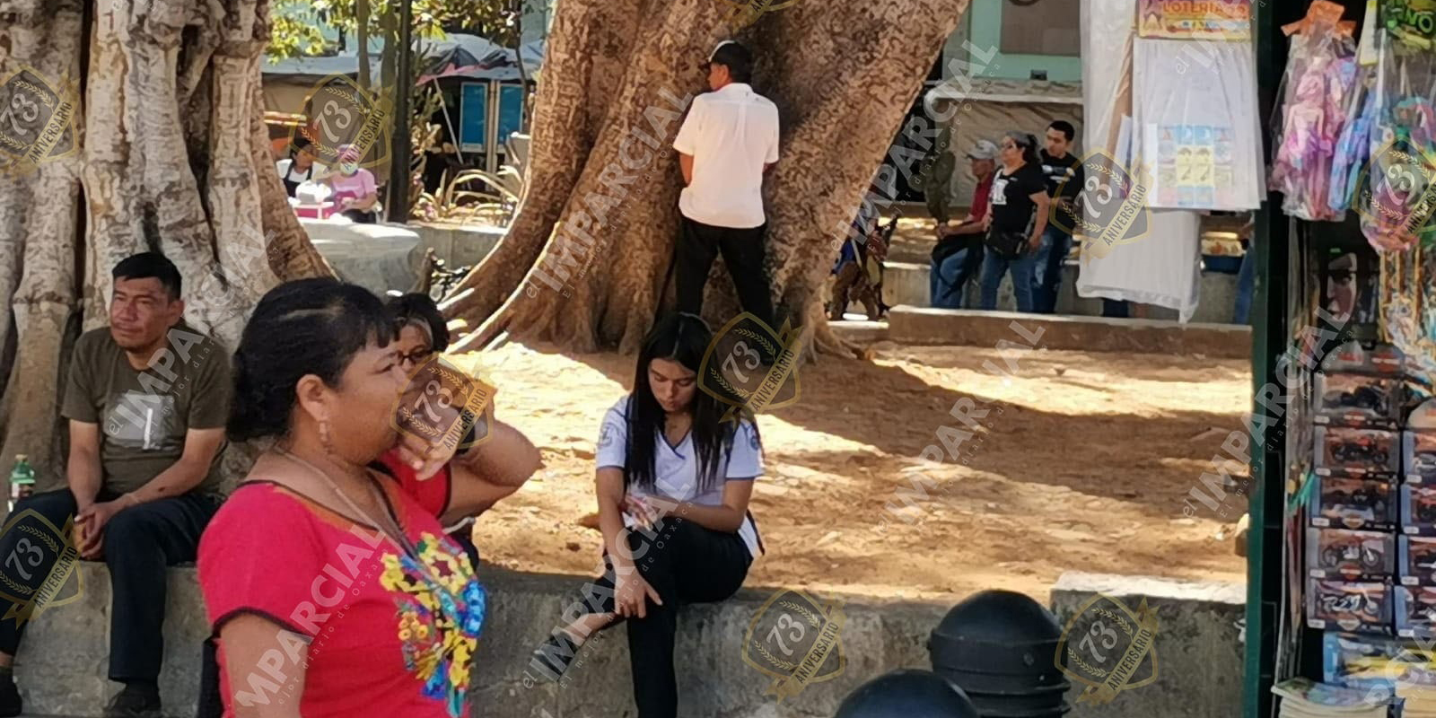 Alameda de León: ¿De espacio familiar a refugio de indigentes y bebedores crónicos en pleno centro de Oaxaca?. Noticias en tiempo real
