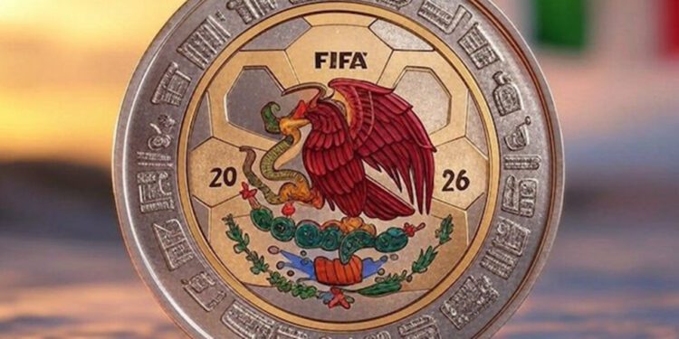 Senado preocupado por el Mundial de Futbol, aprueba emitir 4 colecciones de monedas conmemorativas