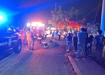 Motociclista pierde la vida tras incidente vial con automovilista en Salina Cruz