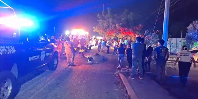 Motociclista pierde la vida tras incidente vial con automovilista en Salina Cruz