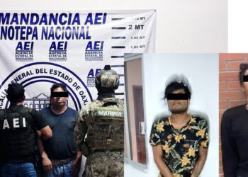 Capturan a cuatro presuntos narcomenudistas en la Costa y Sierra Sur