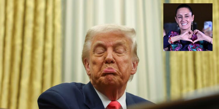 Trump elogia a Sheinbaum tras llamada: “una mujer maravillosa”