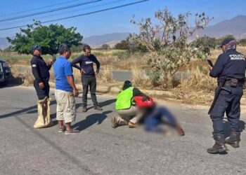El motociclista dijo llamarse Jesús Salvador G. N., de 22 años.