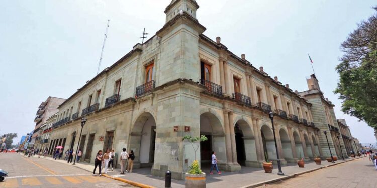 Foto: Adrián Gaytán // El actual Palacio de Gobierno y sede del ejecutivo estatal se construyó entre 1832 y 1884.