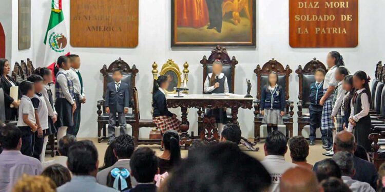 Foto: Lisbeth Mejía Reyes // El cabildo infantil abordó temas de derechos de la niñez a un medio ambiente sano y a un contexto libre de violencias.