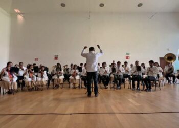 La Banda de Música Autóctona de Yalálag ofreció un concierto especial el pasado viernes 25 de abril de 2025.