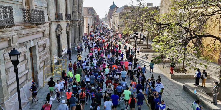 La carrera "Bidao Tsia" tuvo buena asistencia de participantes.