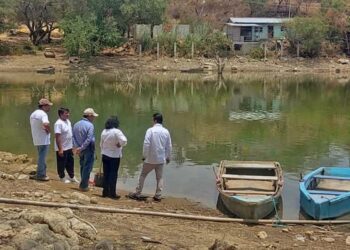 Se llevó a cabo un recorrido por el lugar, con la finalidad de constatar el crecimiento de los peces.