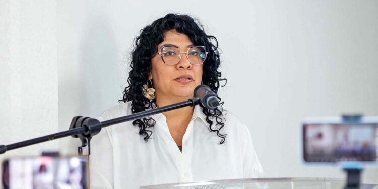 Foto: cortesía // Tobyanne Ledesma recordó que en Oaxaca hay 221 personas incorporadas al Mecanismo de Protección.