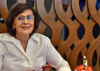 Fotos: Rubén Morales // Eva Ríos se mostró inmensamente feliz el día de su cumpleaños.