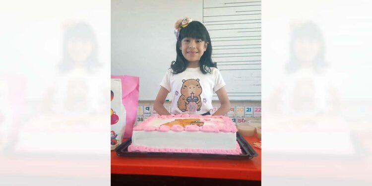 Fotos: cortesía // Sarita Carrera pasó un divertido cumpleaños al lado de sus compañeritos.