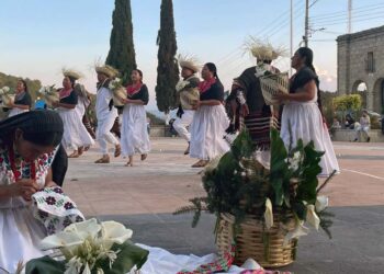 Las delegaciones de la Mixteca realizaron sus mejores presentaciones.