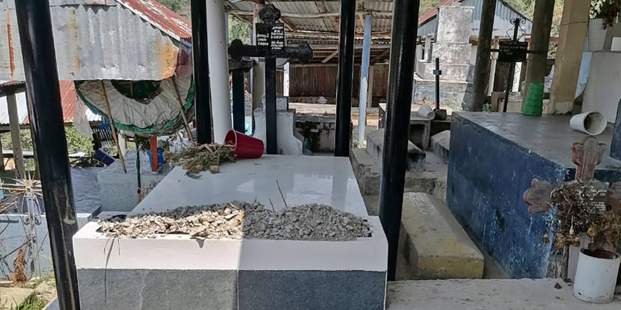 Denuncian robo e inseguridad en el cementerio de Huautla. Noticias en tiempo real