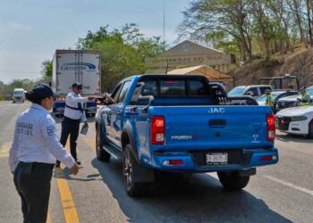 Foto: redes sociales // Los mandos policiacos garantizaron la seguridad pública durante la temporada vacacional de Semana Santa.