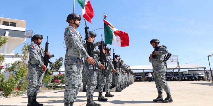 Foto: Gobierno de Oaxaca // Apertura del cuartel de la Guardia Nacional en Matías Romero.