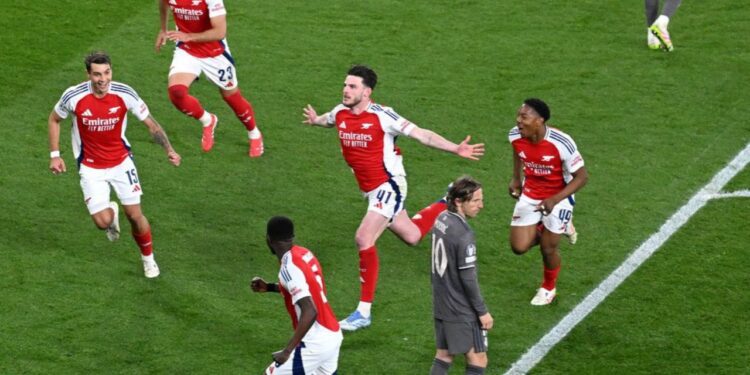¡Arsenal tiene contra las cuerdas al Real Madrid en la Champions!