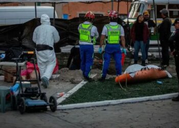 Hallazgo de dos cuerpos en Gustavo A. Madero, en campamento de migrantes