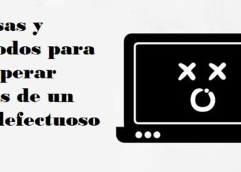Causas y métodos para recuperar datos de un PC defectuoso