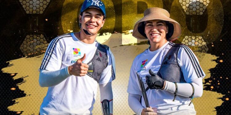 ¡México lo vuelve a hacer! Alejandra Valencia y Matías Grande ganan oro en la Copa del Mundo de Tiro con Arco