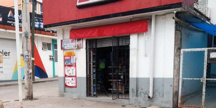 El hombre fue asegurado por elementos de la Policía Municipal.