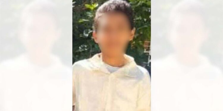 El menor de 13 años responde al nombre de Alejandro Josué Oropeza López.