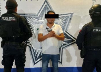 El sujeto quedó detenido.