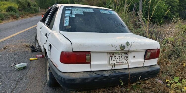 El vehículo se salió de la carretera; hubo un lesionado.
