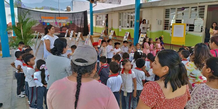 Foto: Lisbeth Mejía // En el preescolar se ha impulsado la alimentación saludable desde hace 15 años.