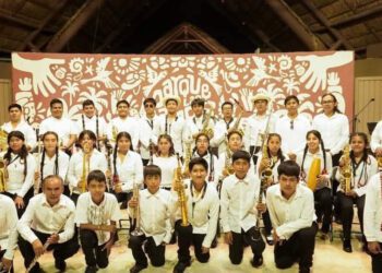 Buscan enaltecer la música regional  a través de Banda Filarmónica