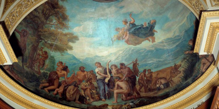 La biblioteca de la Asamblea Nacional francesa creada en 1796 y ubicada en su emplazamiento actual desde 1834 alberga numerosos tesoros de la historia de este país europeo.