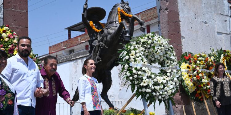 Conmemoraron el 106 Aniversario Luctuoso de Emiliano Zapata en la Ex Hacienda de Chinameca en Ayala, Morelos.