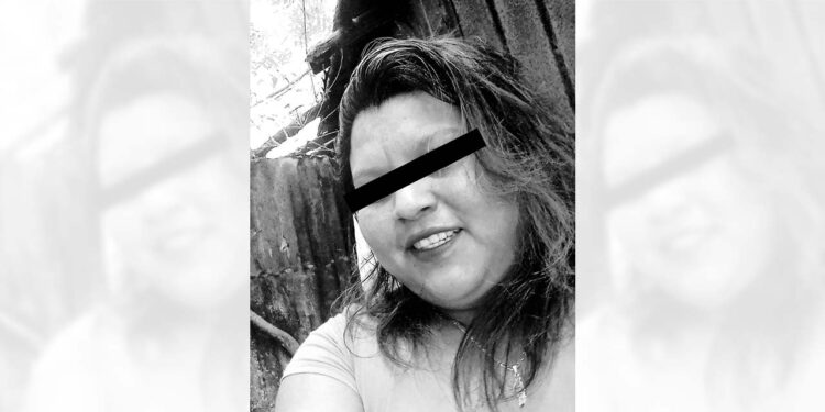 La víctima fue identificada como Cristina R., vecina de la colonia Miramar.