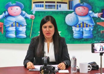 Foto: Adrián Gaytán // La magistrada Adriana Alejandra Ramos León, del Primer Tribunal Colegiado en Materia Civil y Administrativa.