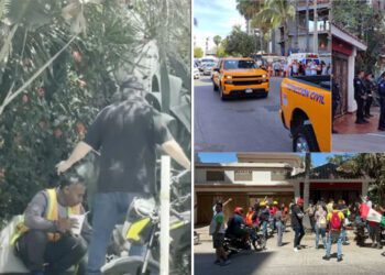 “¡Aquí no comes!”: Extranjero corre a obrero de la banqueta en Mazatlán y desata furia nacional
