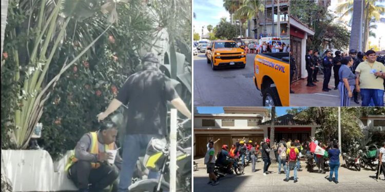 “¡Aquí no comes!”: Extranjero corre a obrero de la banqueta en Mazatlán y desata furia nacional