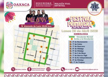 Implementará Policía Vial Estatal dispositivo especial por concierto de Molotov