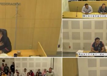 La grabación muestra al juez explicar y cuestionar los señalamientos de que todos los jueces federales son corruptos.