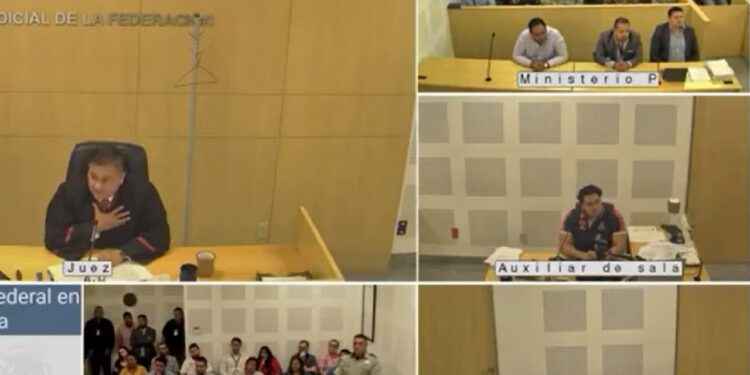 La grabación muestra al juez explicar y cuestionar los señalamientos de que todos los jueces federales son corruptos.