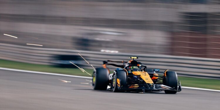 McLaren domina la práctica 2 del GP de Bahréin 2025